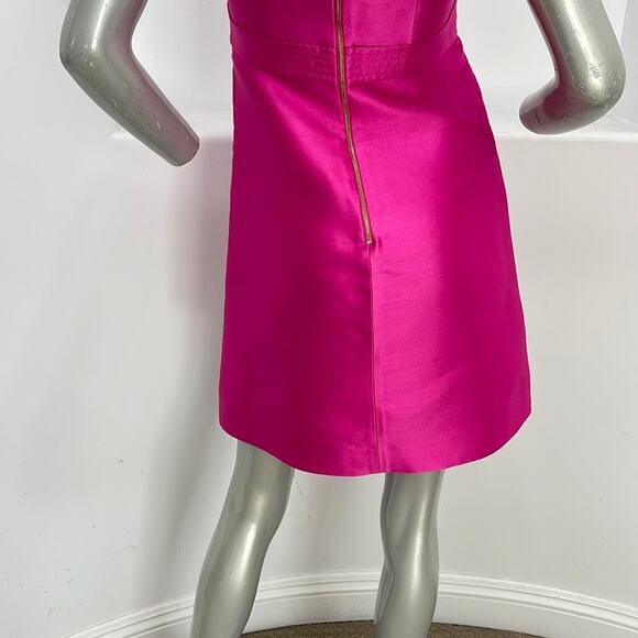 Kate Spade New York Origami Bow A-Line Tokyo Mini Dress Pink Size 2 BNWT - Picture 10 of 15